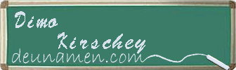Dimo Kirschey Visitenkarte